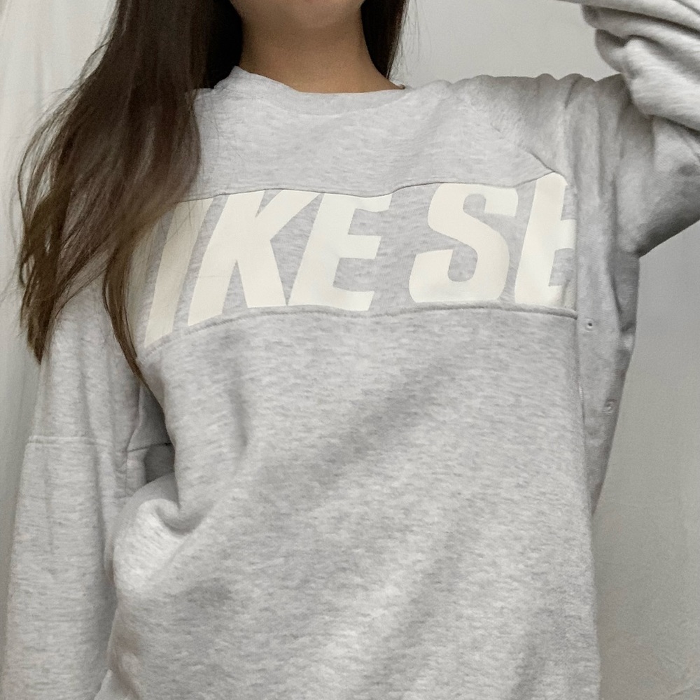 Nike SB Everett Motion Grey Crew Neck Sweatshirt
